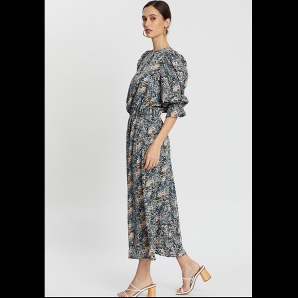 Never Fully Dressed Floral Jasmine Midi Dress US 8 - Picture 3 of 14